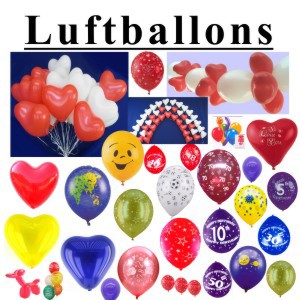 Luftballons online bestellen